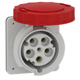 Gniazdo Pratika 3P-N-E 63A