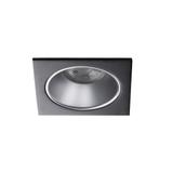 GLOZO DSL SR/B Oczko sufitowe GLOZO DSL SR/B kwadratowy stop aluminium kolor srebrny / czarny 1XGx5, 36217 KANLUX