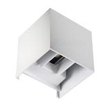 REKA LED EL 7W-L-W Oprawa elewacyjna REKA LED EL 7W-L-W kwadrat 10cmx10cm max 500lm barwa biała IP54