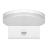 ASPEN LED 15W, oprawa ogrodowa z czujnikiem ruchu PIR, 1300lm, IP65, 4000K, biała