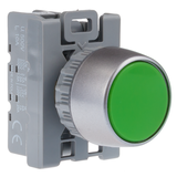 PRZYCISK KRYTY BIAŁY 1 ZW 1ROZ PIERŚCIEŃ NIKLOWANY