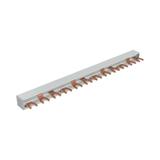 EVGK-3PHAS/12MODUL Szyna łączeniowa widełkowa 3P 63A 10mm2 12 mod. EP-501069 EATON