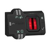 Harmony XB5 Przełącznik biometryczny bistabilny fi22 kabel plastikowy XB5S1B2L2 Schneider