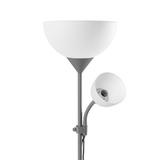 Lampa stojąca podłogowa URLAR 175 cm max 25W E27 max 25W E14 szara LS-2/G ORNO