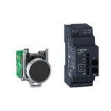 Harmony XB4 Przycisk bezprzewodowy z odbiornikiem 24 240V AC/DC XB4RFA02 Schneider