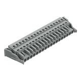 MCS-MIDI Classic gniazdo 18-bieg. szare raster 5 mm /10szt./ WAGO