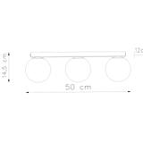Sollux Plafon YOLI 3 biały SL.1148