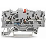 TOPJOBS złączka 3-przewodowa 2,5 mm2 z LED szara