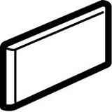 MOSAIC ETYKIETA PRZEZROCZYSTA PŁASKA, Legrand