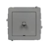 DECO Mechanizm łącznika krzyżowego w stylu amerykańskim szary mat