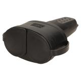 Bryzgoszczelne podwójne gniazdo gumowe IP44 wersja Schuko 16A 230V OR-AE-13117(GS) ORNO