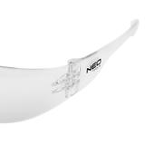 Okulary ochronne, białe soczewki, klasa odpornosci F