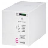 MOD. ETITEC SM T12 300/25 Moduł ogranicznika przepięć Typ1,T2 (kl.B,C) - bez prądu upływu