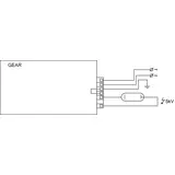 Statecznik transformator elektroniczny HID-PV 100 /S SDW-TG 220-240V 50/60Hz PHILIPS