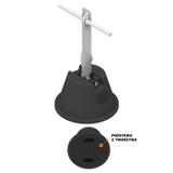 Uchwyt beton. w tworz.z nadst.H=25/22/cm Z-zagięcie