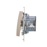 Simon 54 Łącznik krzyżowy 16A 250V zaciski śrubowe złoty mat DW7A.01/44 KONTAKT