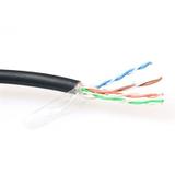 Kabel linka ACT F/UTP kat. 5e czarny LSZH FP790H
