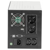 UPS Keor SP 1000VA, Line Interactive, 2xIEC+2xSHK, Ładowarka USB, Legrand