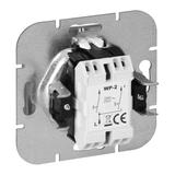 Łącznik podtynkowy świecznikowy Pearl, 10A, 250V, WP-2P, biały OR-OE-7701/W ORNO