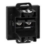 Gniazdo podw. typu F Pearl, TV/F-F1/P2, czarny OR-OE-7714/2/B ORNO