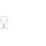 Lampa LED SMARTWIFI P40 4,9W 230V RGBWFRE144X1 LEDV