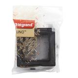 Suno Ramka Pojedyncza Szczelna IP44 Aluminium 721344 LEGRAND