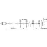 Oprawa SMART+ WIFI GARDEN DOT 18P RGBW