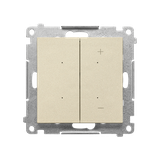 Simon 55 DIMMERW – Ściemniacz do pasków LED-owych sterowany smartfonem Szampański mat