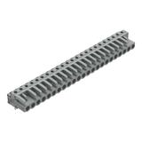 MCS-MIDI Classic gniazdo kątowe 23-bieg. szare raster 5 mm /10szt./ WAGO