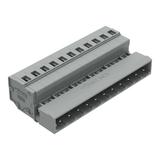 MCS-MIDI Classic wtyk 11-bieg. szary raster 5 mm