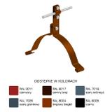 Uchwyt gąsiorowy "WZÓR 24" Z-śruba H=10 cm /LA/