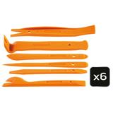 Zestaw ściągaczy do tapicerki, 6 szt.