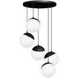 Milagro lampa wisząca Sfera Black 5xE14 MLP8869