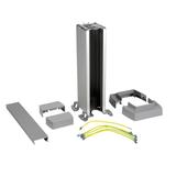 Minikolumna 1-komorowa 0,3m, aluminiowa, Legrand