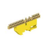 Listwa zaciskowa /LZ 1710/ - iz.żółty