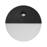 HALIT LED 10W oprawa ogrodowa z czujnikiem ruchu 140st 600lm IP65 4000K IK10 czarna