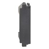 LIVING NOW - MODUŁ ZAŚLEPKI / ZAŚLEPKA - 0,5 MODUŁU - CZERŃ, Bticino