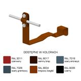 Uchwyt dach.prof. WZÓR 21  Z-śruba, H=10 cm /LA/