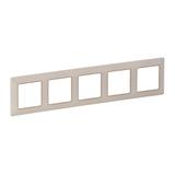 VALIF:RAMKA X5 KREMOWA/ZŁOTA, Legrand