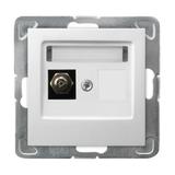 IMPRESJA Gniazdo ekwipotencjalne pojedyncze - kolor biały