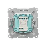 Simon Basic Łącznik świecznikowy z podświetleniem LED 10A 250V szybkozłączka biały BMW5L.01/11 KONTAKT