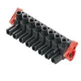 BLZ 7.62HP/08/180LR SN BK BX Wtyk PCB (złącze wiązki), 7.62 mm, Liczba biegunów: 8, Przyłącze z jarzmem /20szt./ 1164980000 WEIDMÜLLER