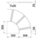 SLB 90 42 300 A2 Łuk 90°