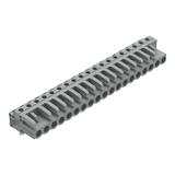 MCS-MIDI Classic gniazdo kątowe 19-bieg. szare raster 5 mm /10szt./ WAGO