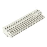 Gniazdo MCS‑MIDI Classic 20‑biegunowe jasnoszare raster 5mm 721‑120/008‑000 /10szt./ WAGO
