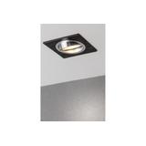 SUFITOWA OPRAWA PUNKTOWA MORENA, IP20, KWADRAT, CZARNA