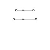 TOPJOBS złączka 4-piętrowa 2,5 mm2 L/L szara