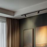 MADARA LIBRA GU10 NA SZYNOPRZEWÓD 230V 65X160X232 CZARNY