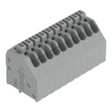 Listwa zaciskowa do płytek drukowanych 10-biegunowa szara raster 2,5mm /45szt./ 250-410 WAGO