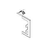 tehalit.BRS Maskownica przebicia 85x170 ocynk BRS85170WVERZ HAGER